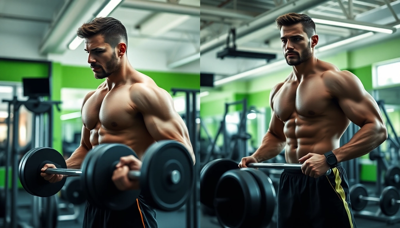 Vorher-Nachher-Bilder von beeindruckenden Fitnessveränderungen mit testo vorher nachher.