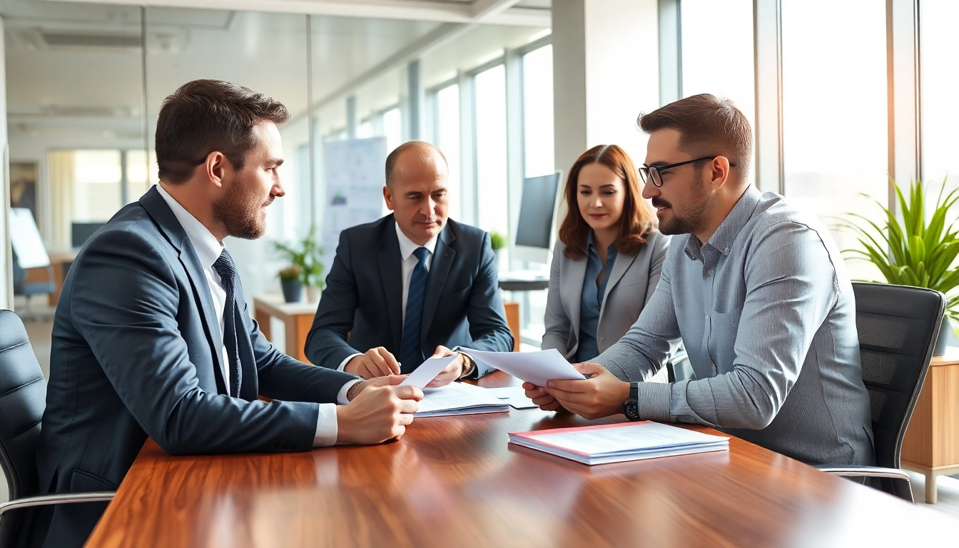 Headhunter Ingenieure in modern office environment, strategizing for engineer recruitment.