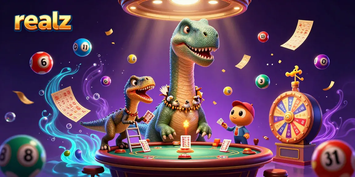Engage in exciting gambling action at realz casino with a dynamic 3D illustration of thrilling gaming elements.