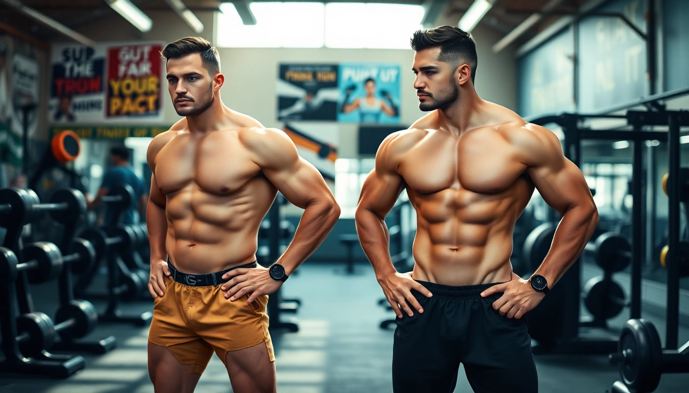 Visually depicting testo vorher nachher changes in fitness progress through a private gym representation.