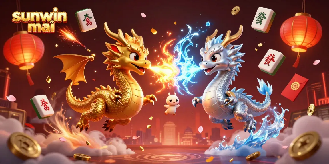 Experience exciting gameplay with sunwin mới featuring dynamic dragons and vibrant casino elements.