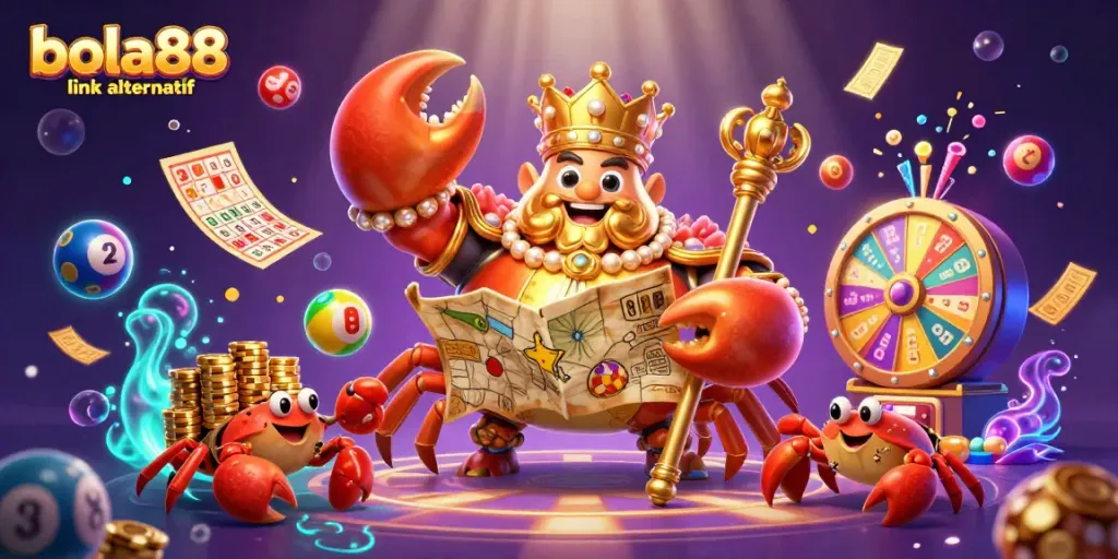 Engage with the thrilling bola88 link alternatif experience through vibrant visuals of gambling excitement.