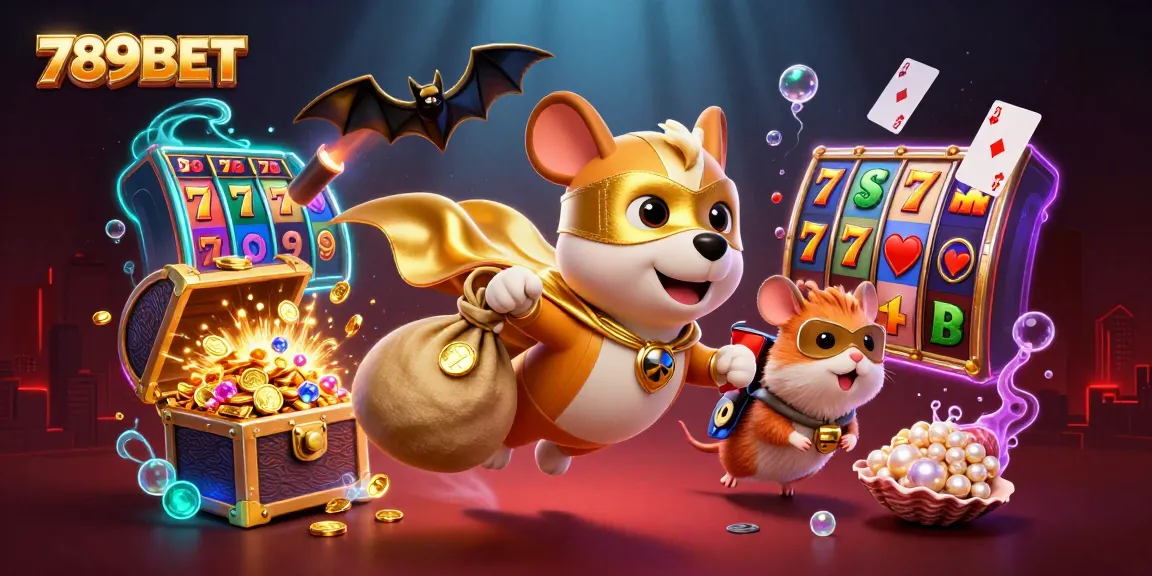 Spin and win big at 789BET with vibrant 3D casino adventures full of jackpots and treasures.