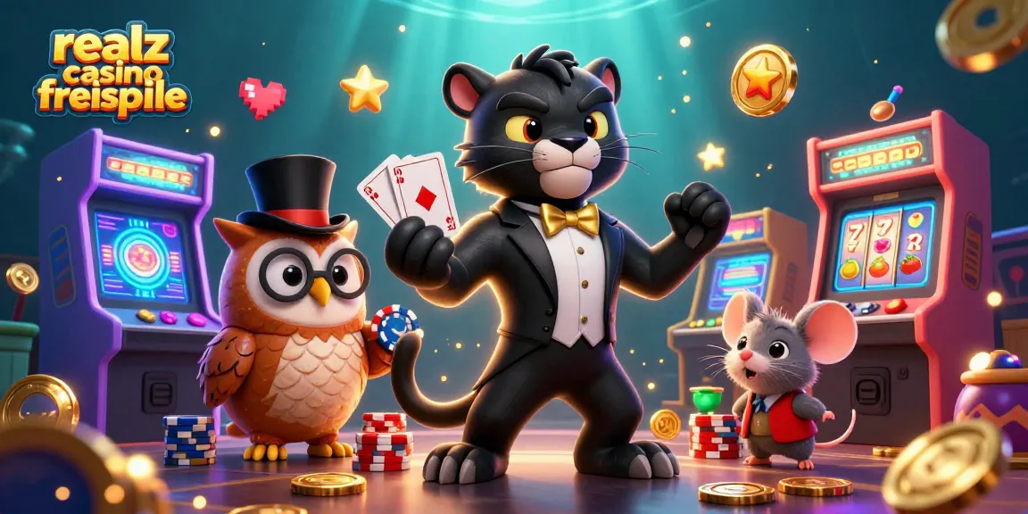 Erhalte spannende realz casino freispiele und genieße das Spielvergnügen mit glamourösen Charakteren im Casino.
